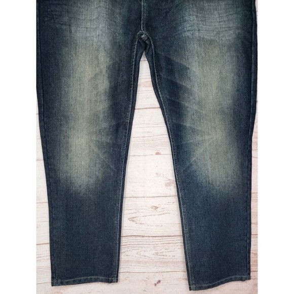 Rare Paper Denim & Cloth 38/30 Cotton/Poly Distressed Men July 2011 Jeans - Picture 4 of 11